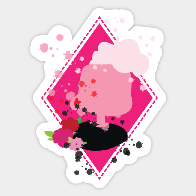 Lars Rose Sticker by Cooleoperson